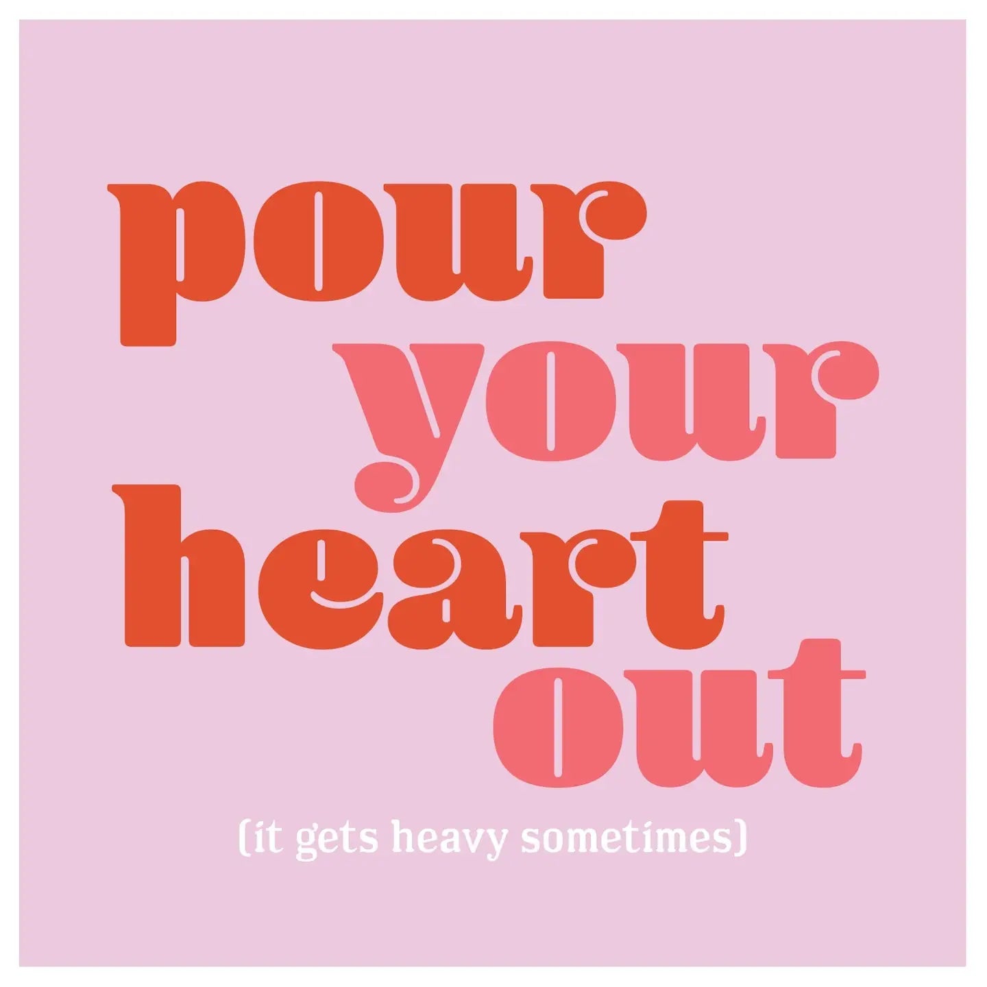 Posse Paper Goods - Pour It Out Art Print