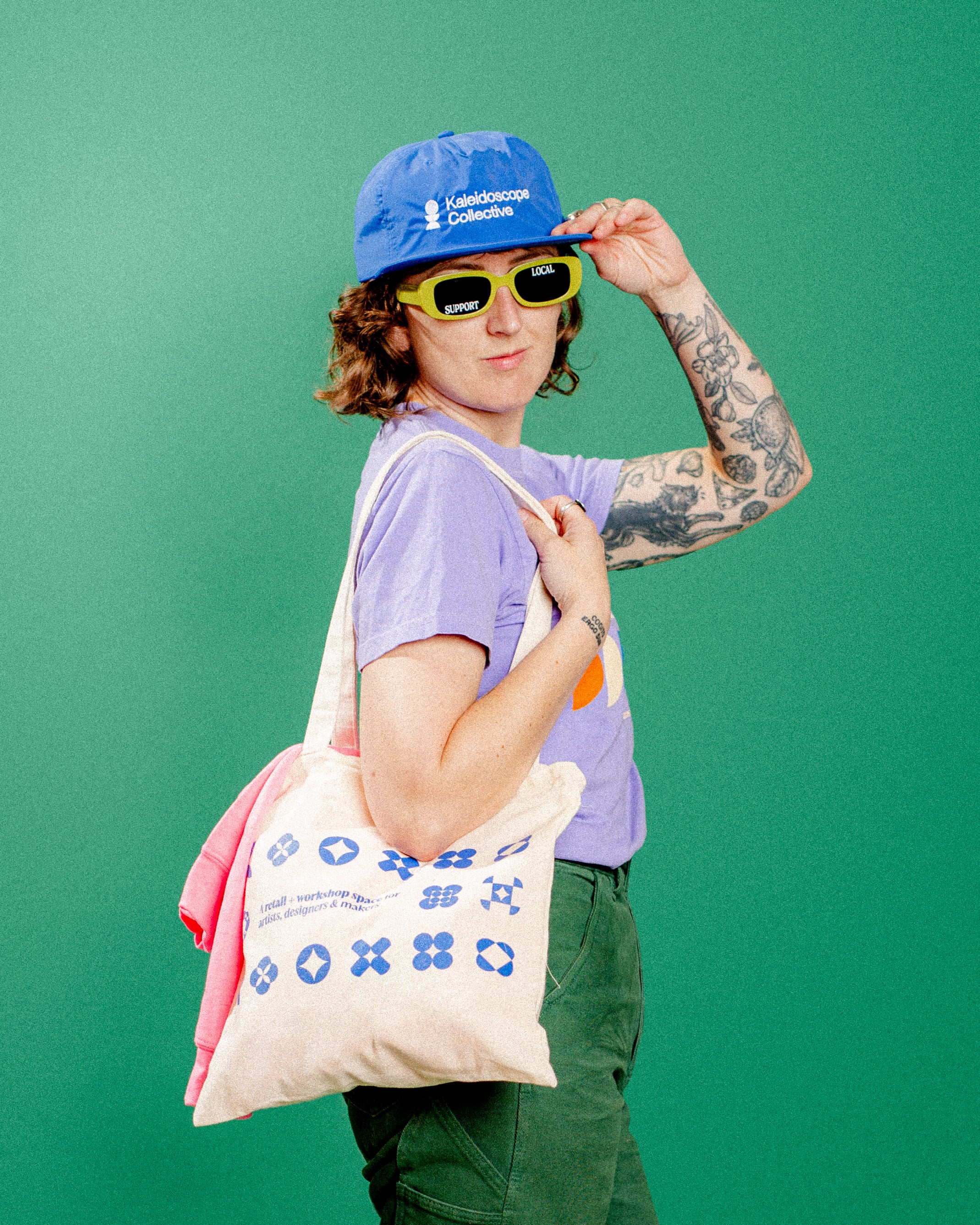 Kaleidoscope Collective Reusable Tote Bag
