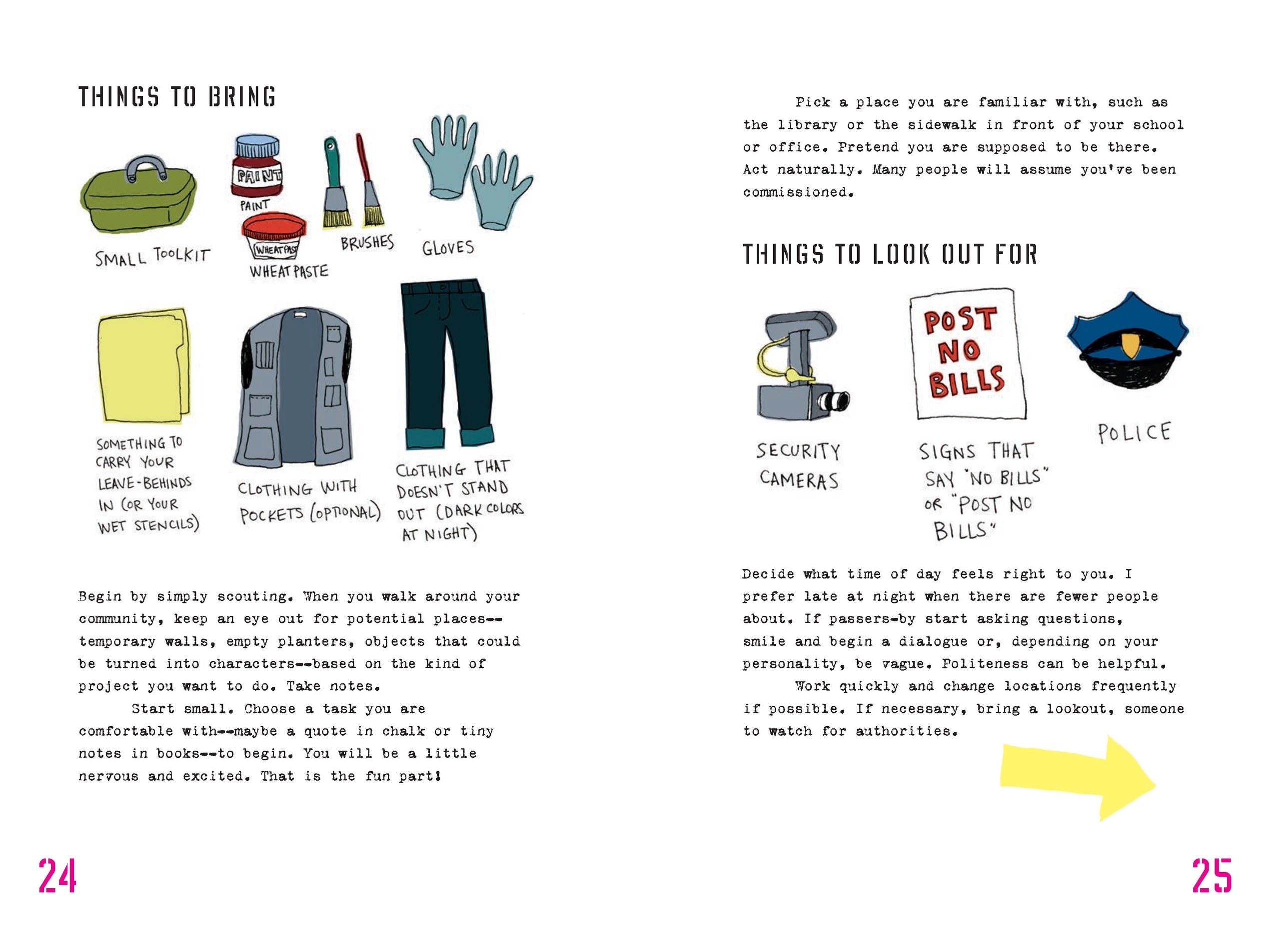 Guerilla Art Guide Journal