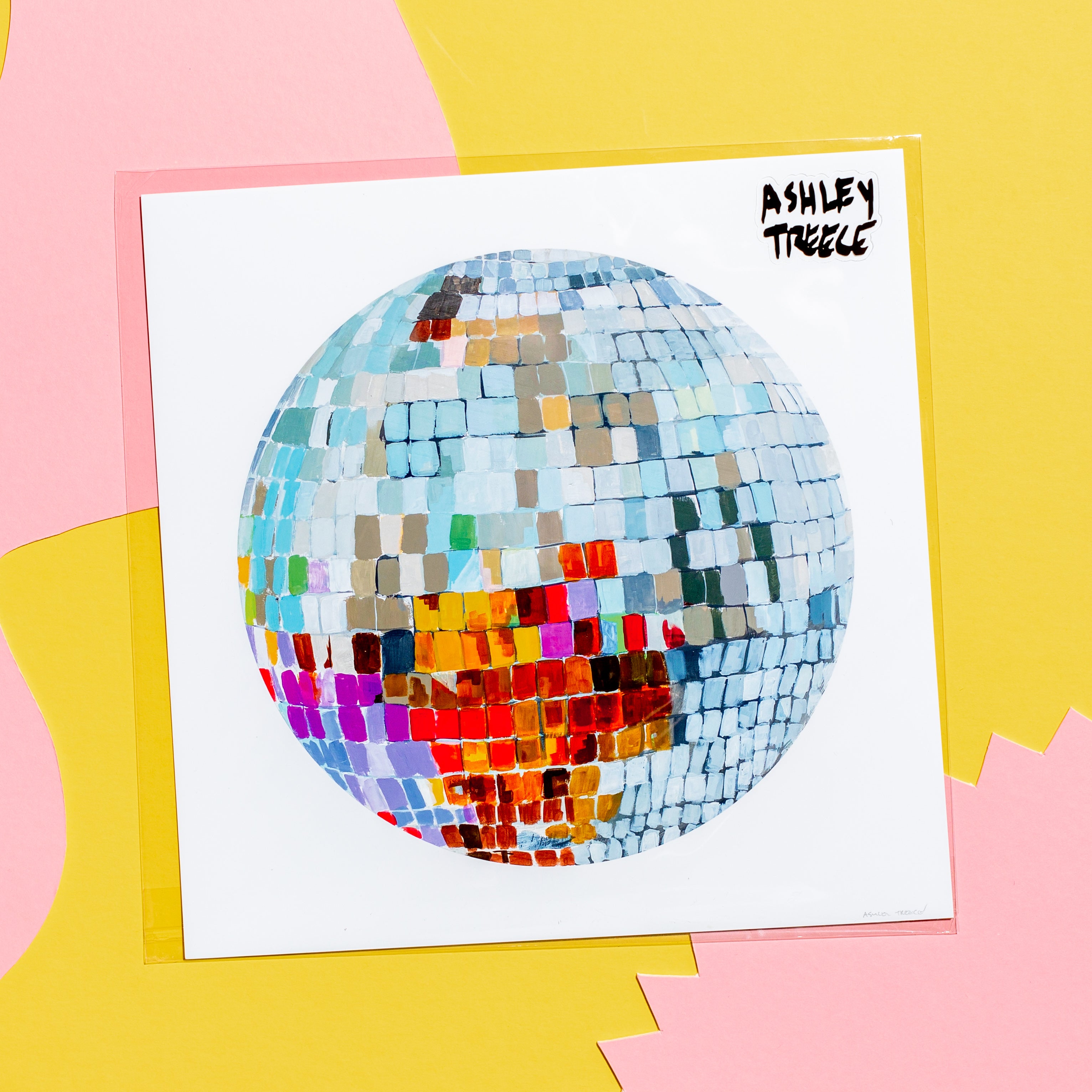 Ashley Treece - Disco Ball Prints