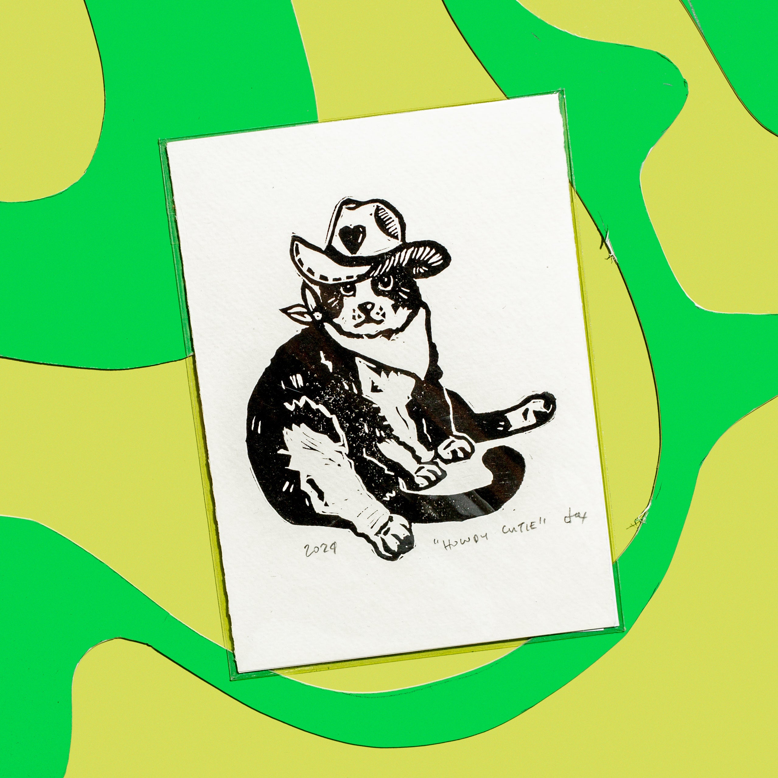 Wig Dog Press - Howdy Cutie 5x7 Print