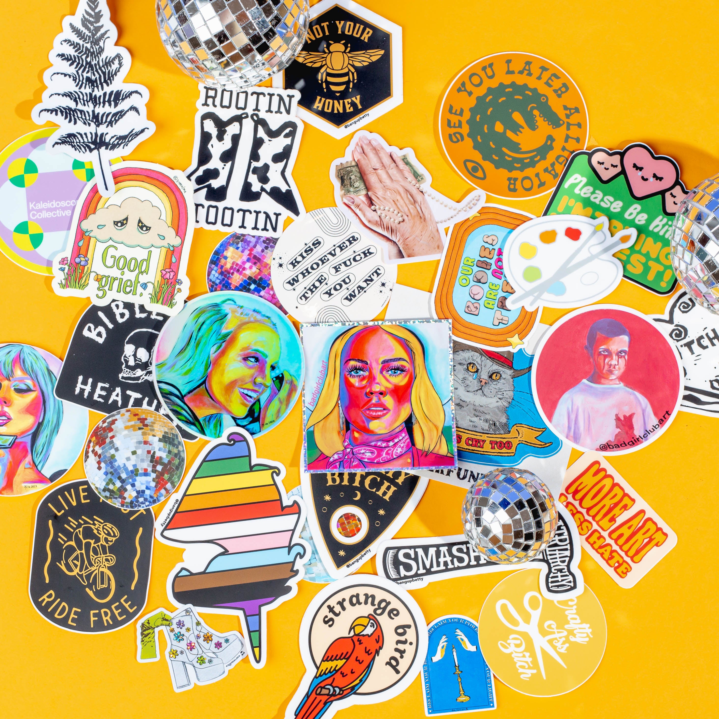 Kaleidoscope Artist's Sticker Pack