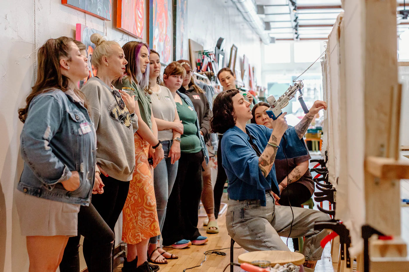 Book a Private Tufting Workshop with Melspace Creative!