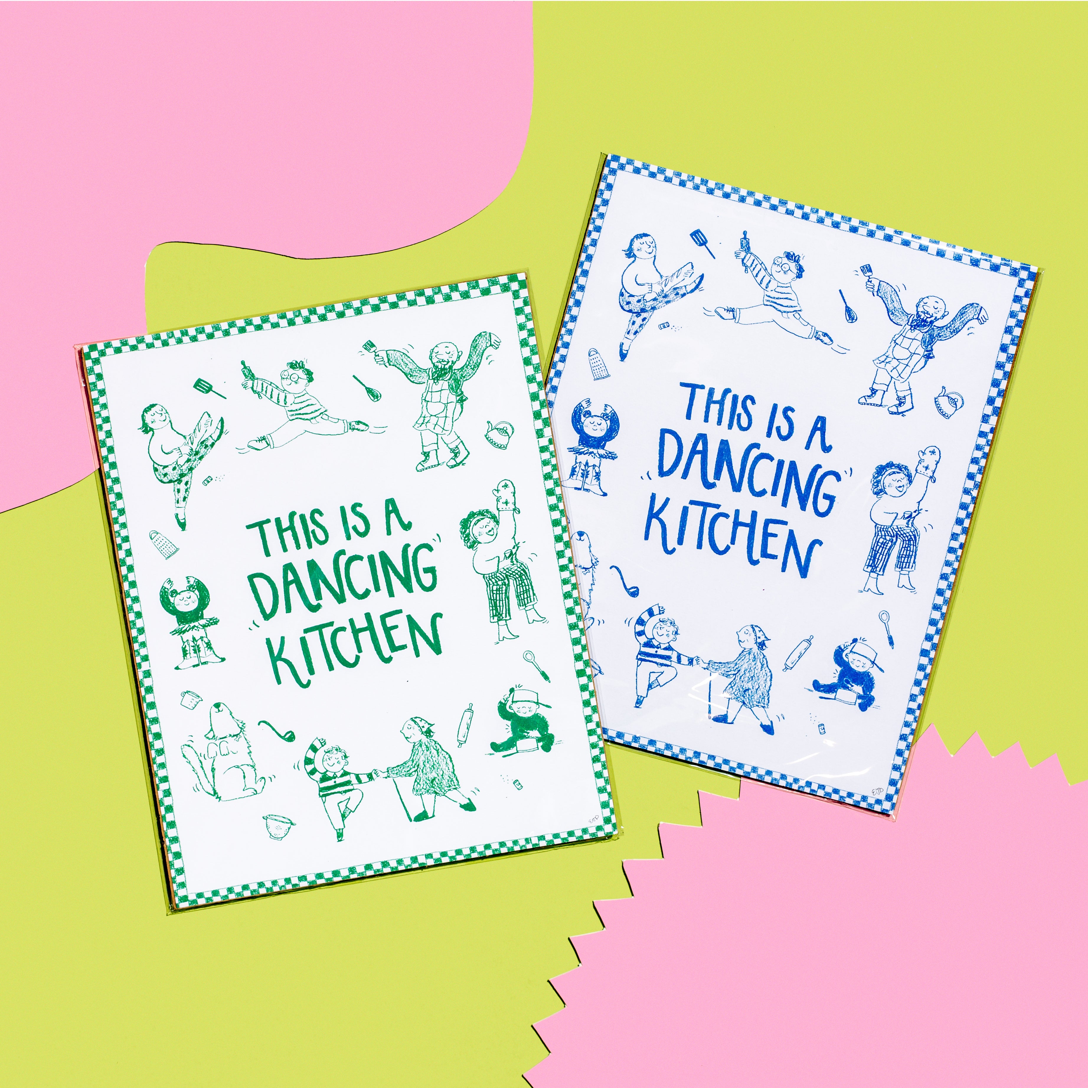 Ella Jane Illustrations - * Dancing Kitchen Prints