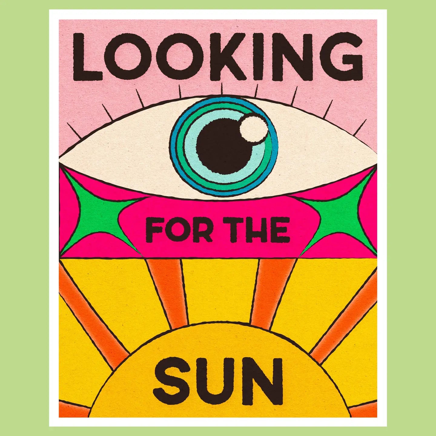 Posse Paper Goods - Looking For the Sun Art Print