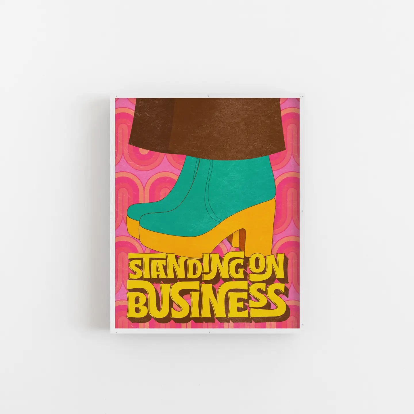 Posse Paper Goods - Standing On Business Art Print