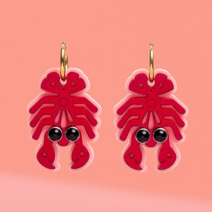 Tribe + Temple - Lobster Hoop Earrings