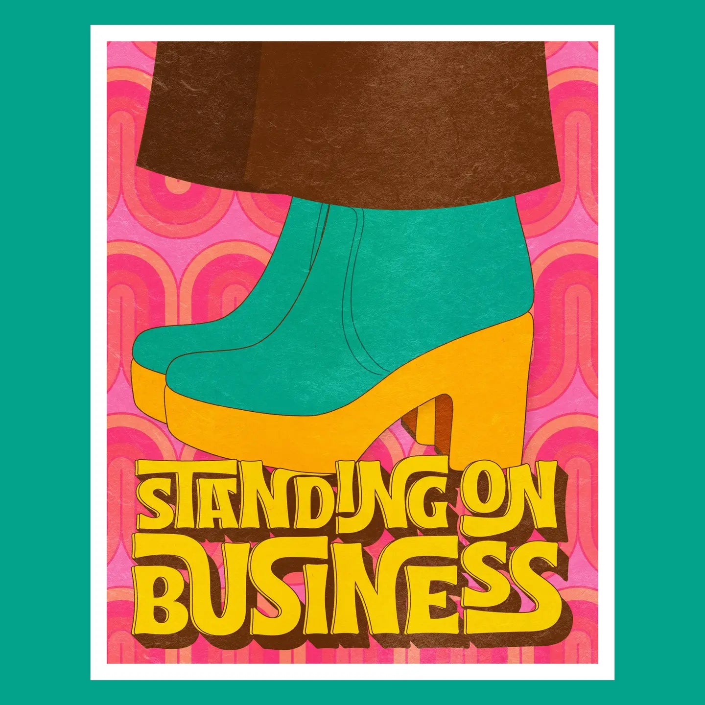 Posse Paper Goods - Standing On Business Art Print