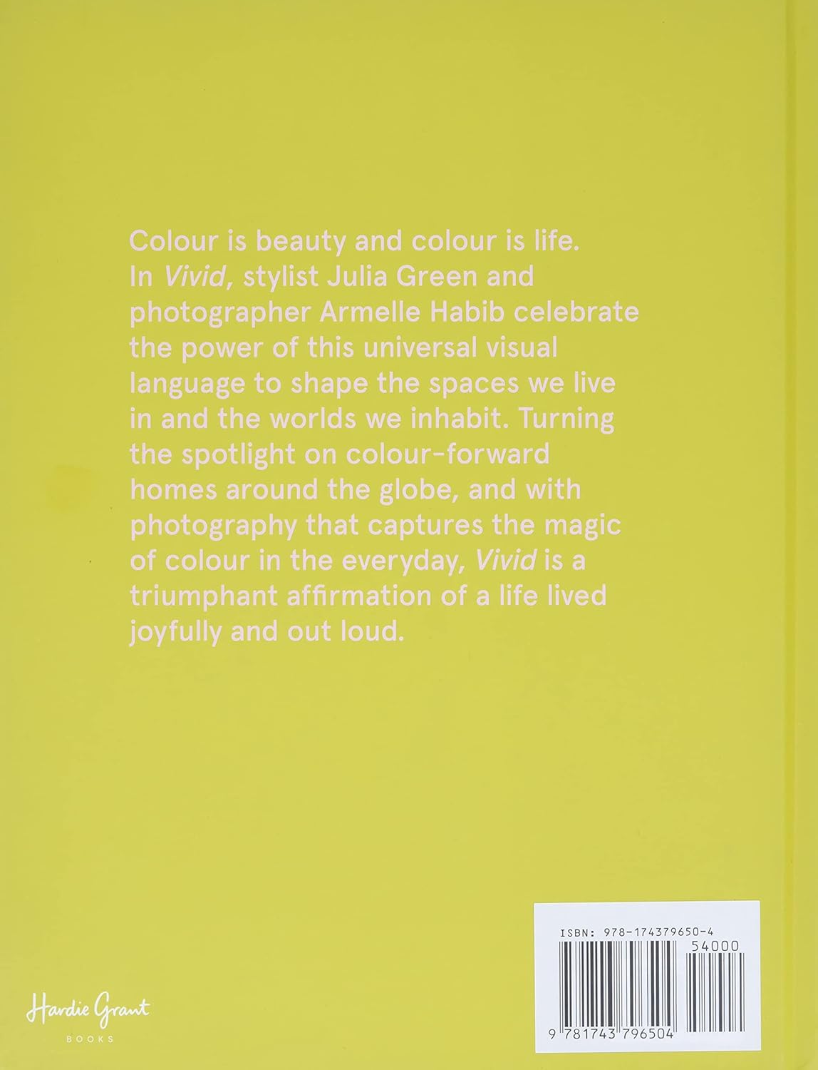 Vivid: Style in Colour Book