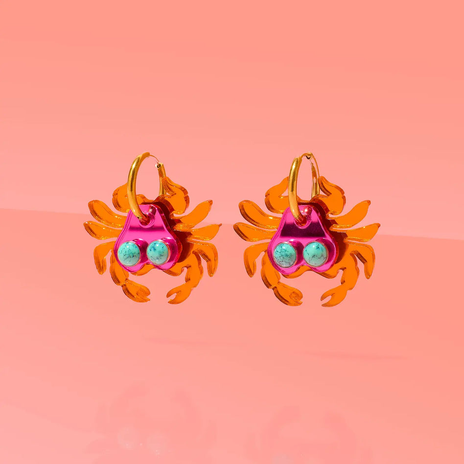 Tribe + Temple - Crab Earrings