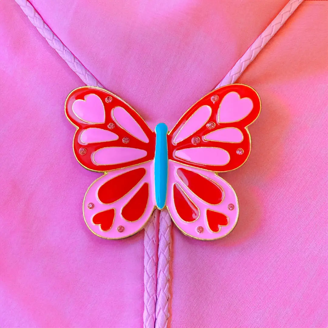 Malma Emmele - Butterfly Bolo Tie