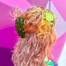 Peach Beast- Pickle Claw Clip