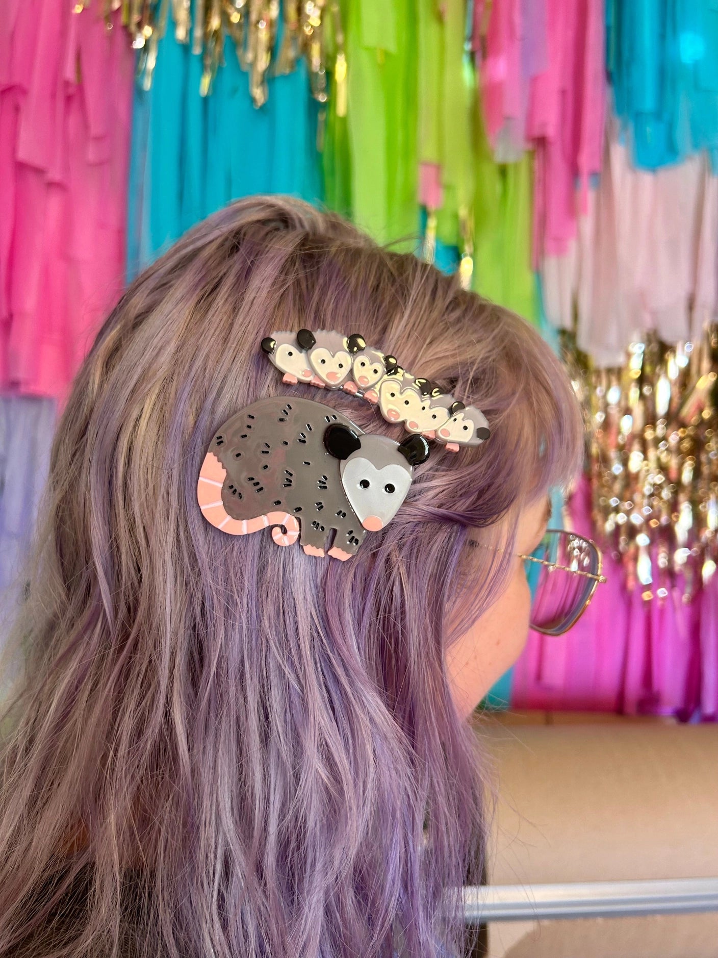 The Peach Fuzz - Hair Clip Set