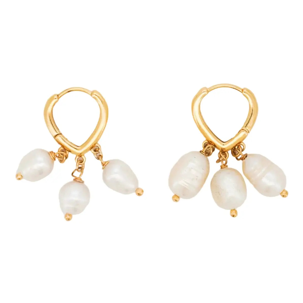 Paulina Otero - Romance Pearl Hoop Earrings