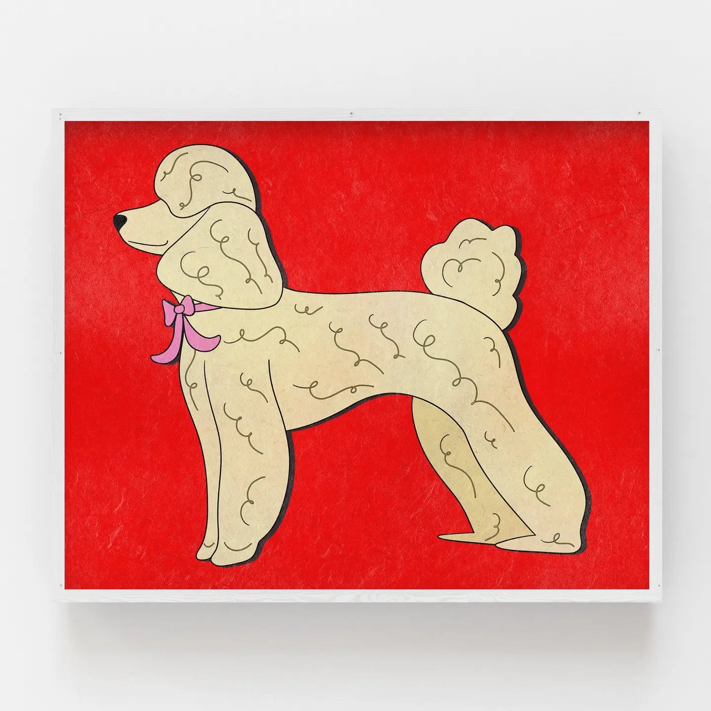 Posse Paper Goods - Poodle Art Print