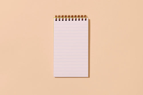 And Here We Are - Sky and Clouds Spiral Pocket Size Notebook