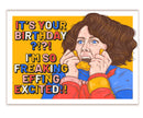 Illustrating Kait - Cards