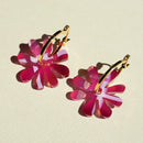Paulina Otero- Flower Hoop Earrings