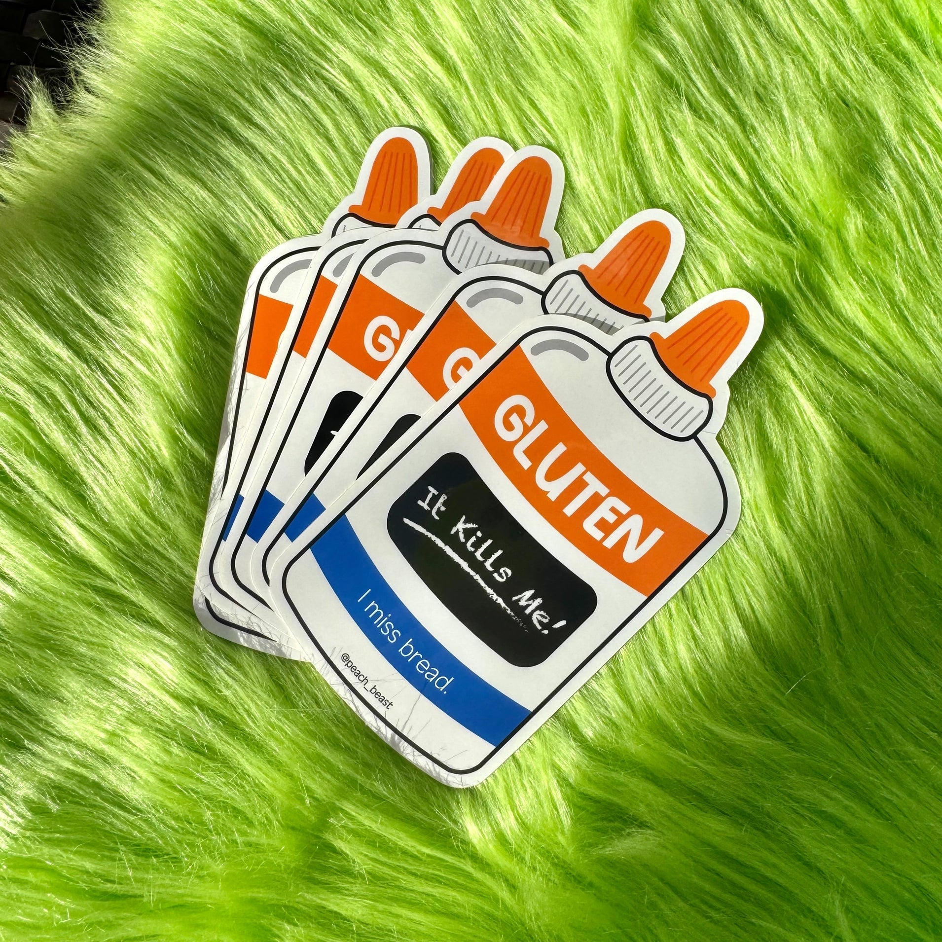 Peach Beast- Stickers