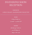 Art Show Opening - A Bold Collab: ft. Work of Claire Pongonis