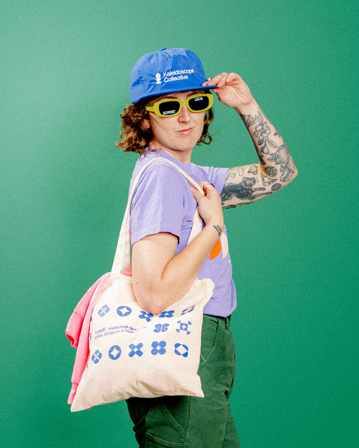 Kaleidoscope Collective Reusable Tote Bag