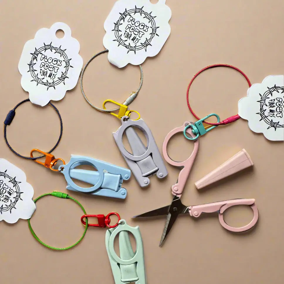 FlockFest Fiber Arts- Folding Scissors