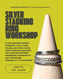 Crafting Your Own Silver Rings Workshop with Squiggle Cutters