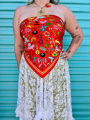 The Peach Fuzz - Trinket Treasures Silk Scarf