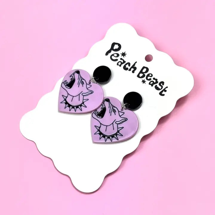Peach Beast- Earrings