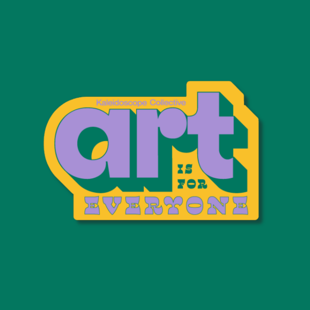 Merch Summer Drop 001 - Art is for Everyone Sticker