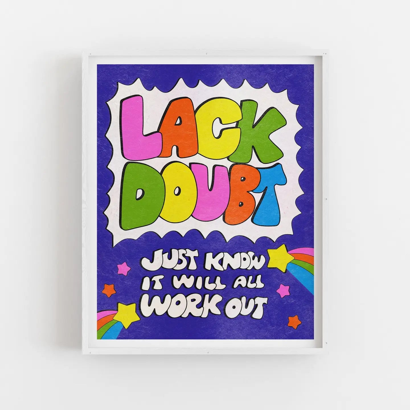 Posse Paper Goods - Lack Doubt Art Print