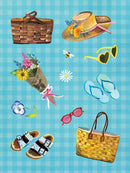 Wildflower Picnic Sticker Book