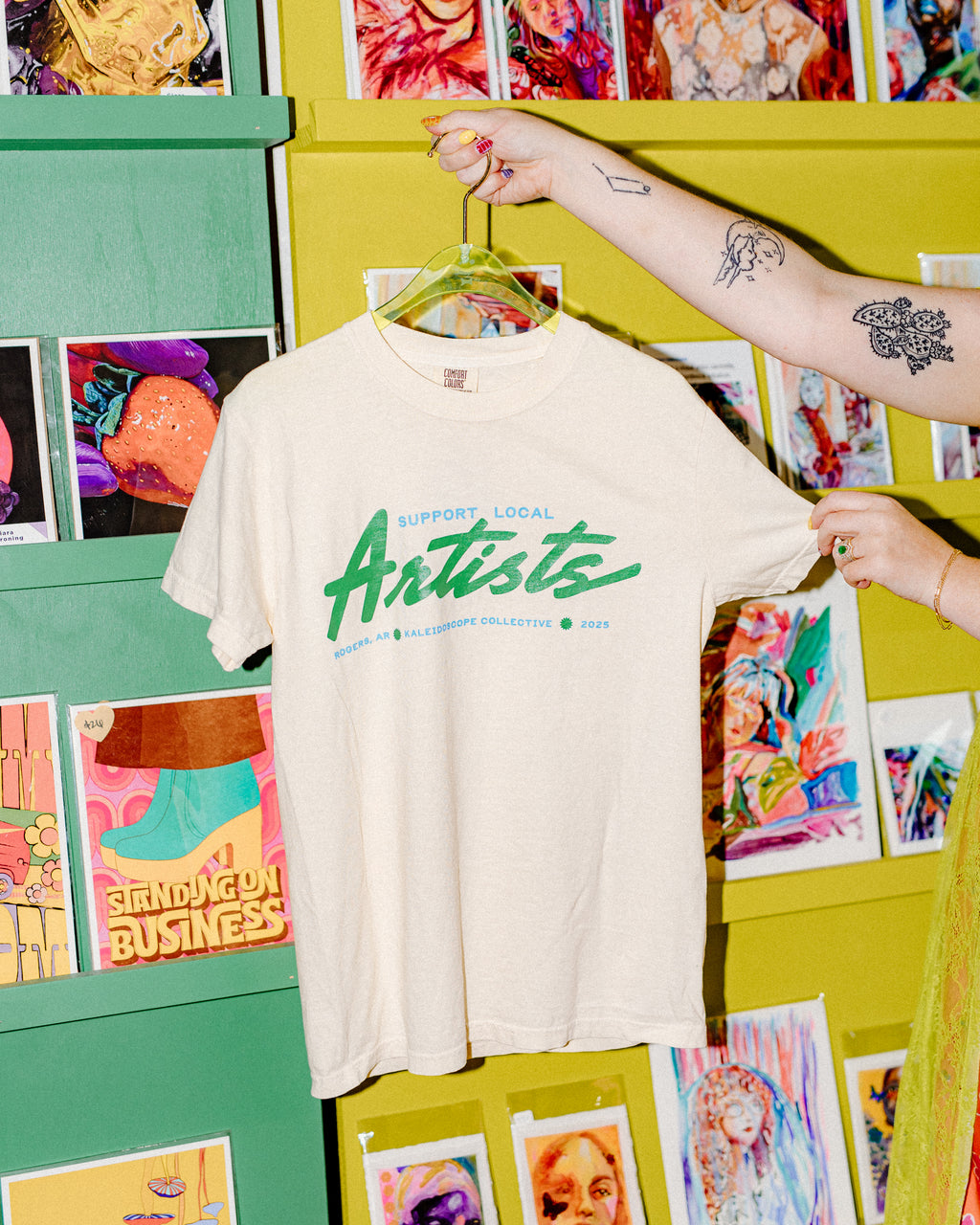 Merch Fall Drop 001 -  Bird: Support Local Artists Shirt