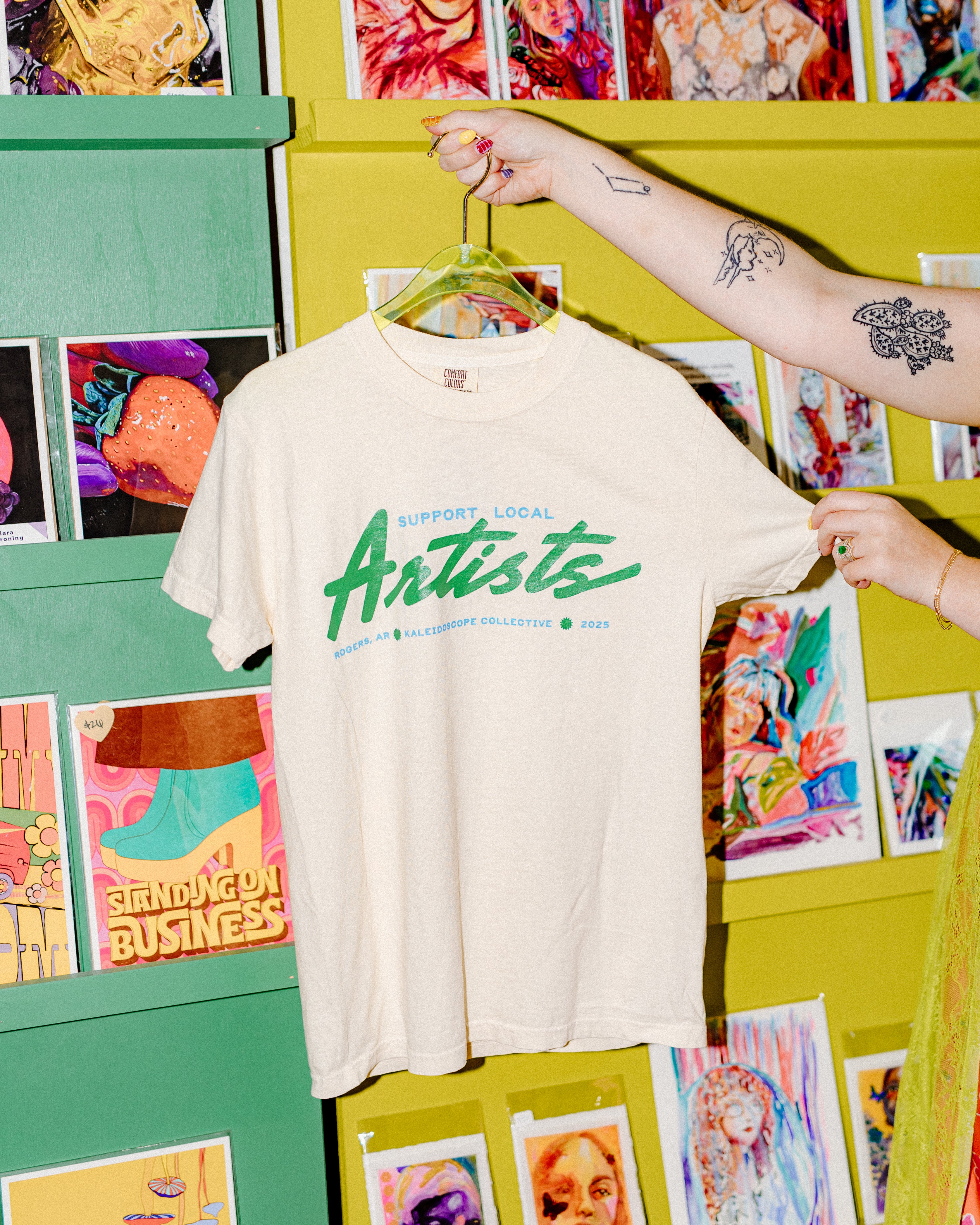 Merch Fall Drop 001 -  Bird: Support Local Artists Shirt