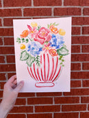 Floral Watercolor Painting Workshop with Leslie Gregory Art