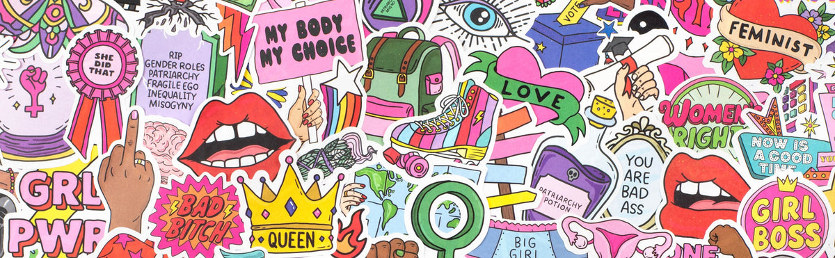 Stickers Against the Patriarchy! A Little Sticker Book