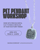 Pet Pendant Workshop with Squiggle Workshop  ⚒️