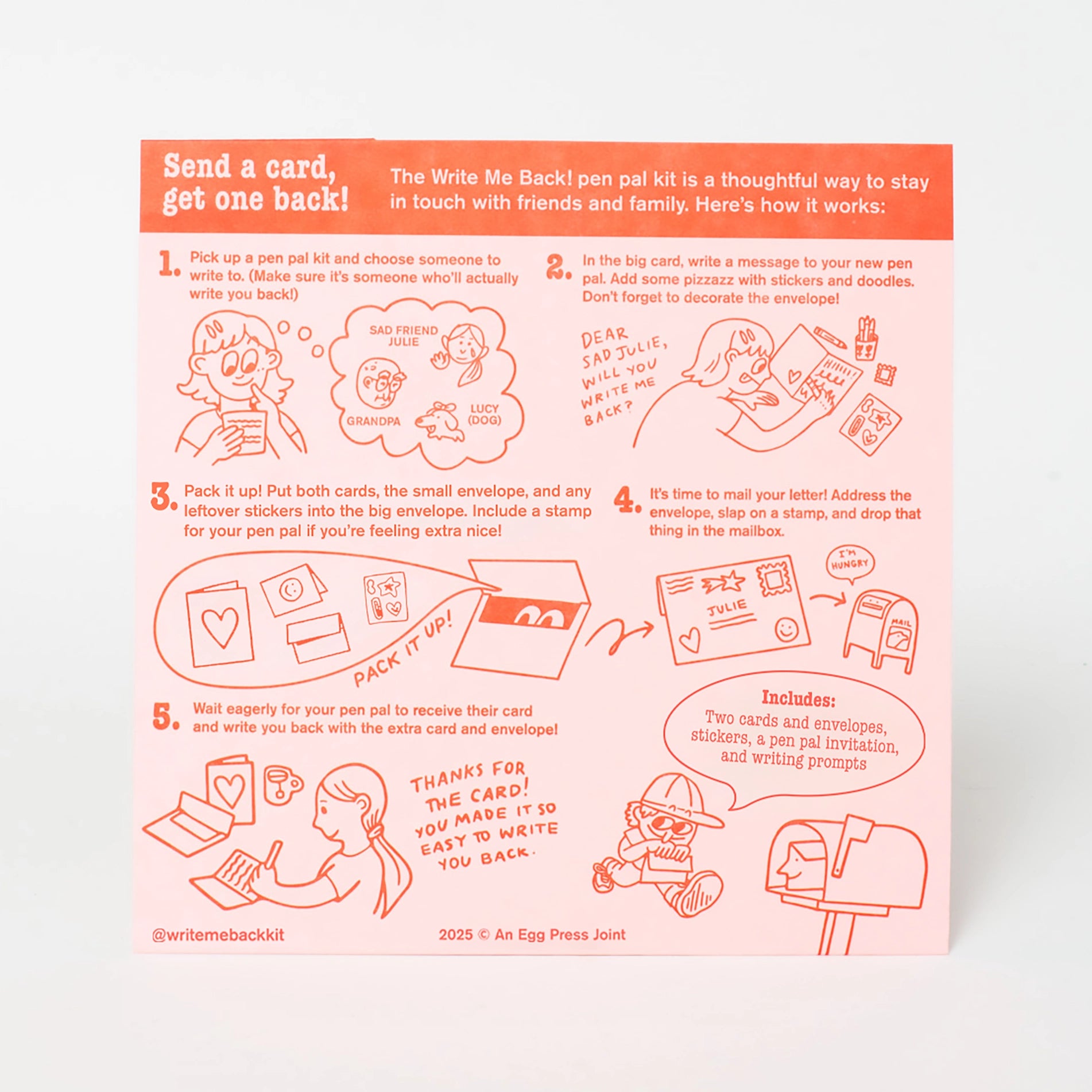 Egg Press Manufacturing - Pen Pal Kit