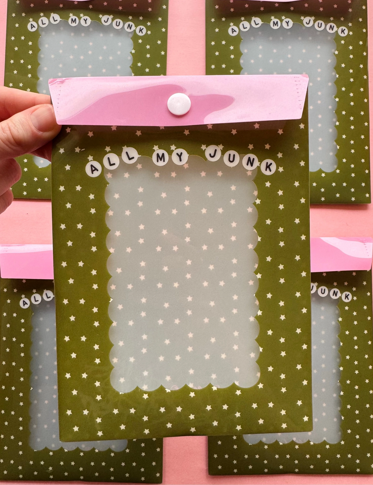 Jollie Ollie Designs - All My Junk Envelope Sleeve