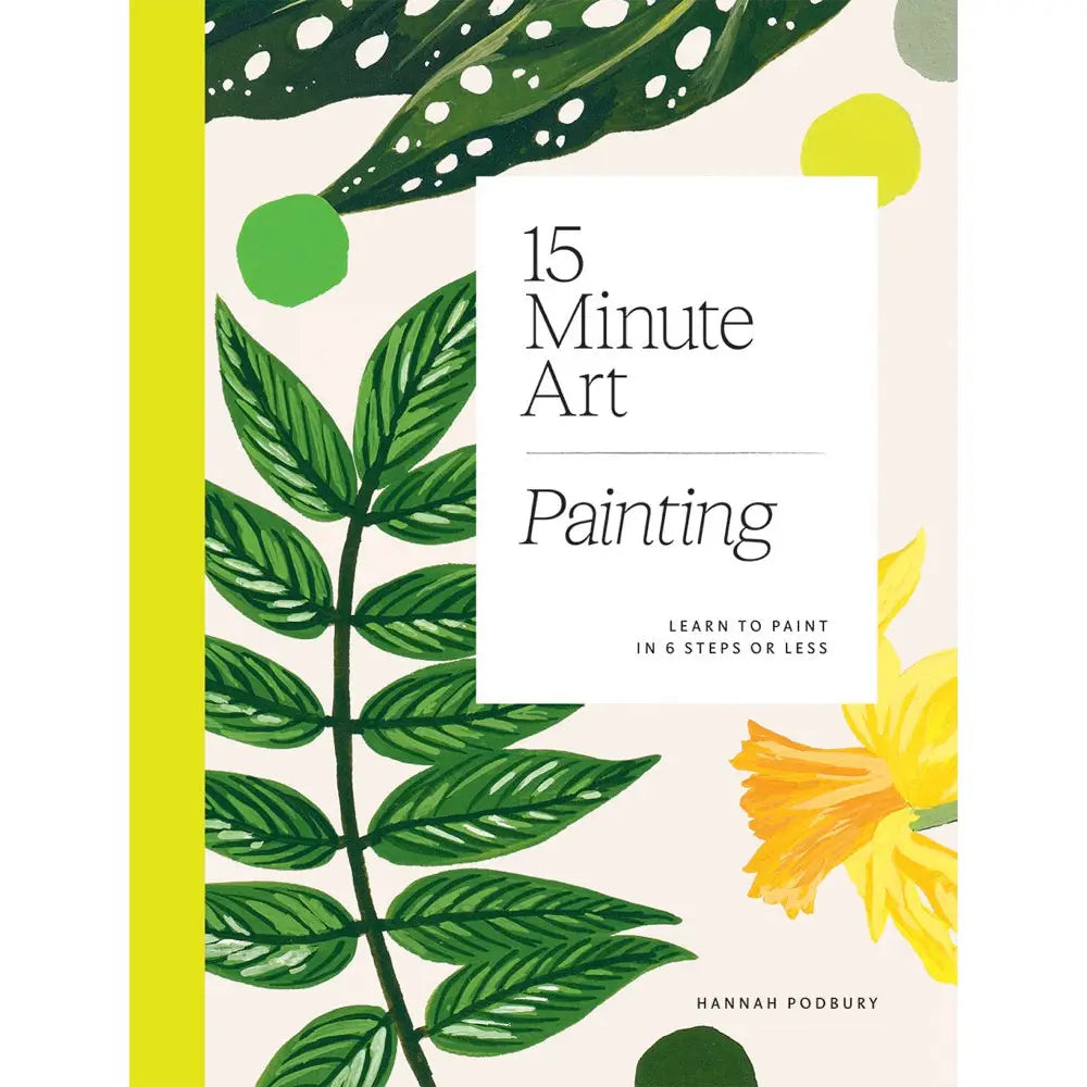 15-Minute Art Painting Book