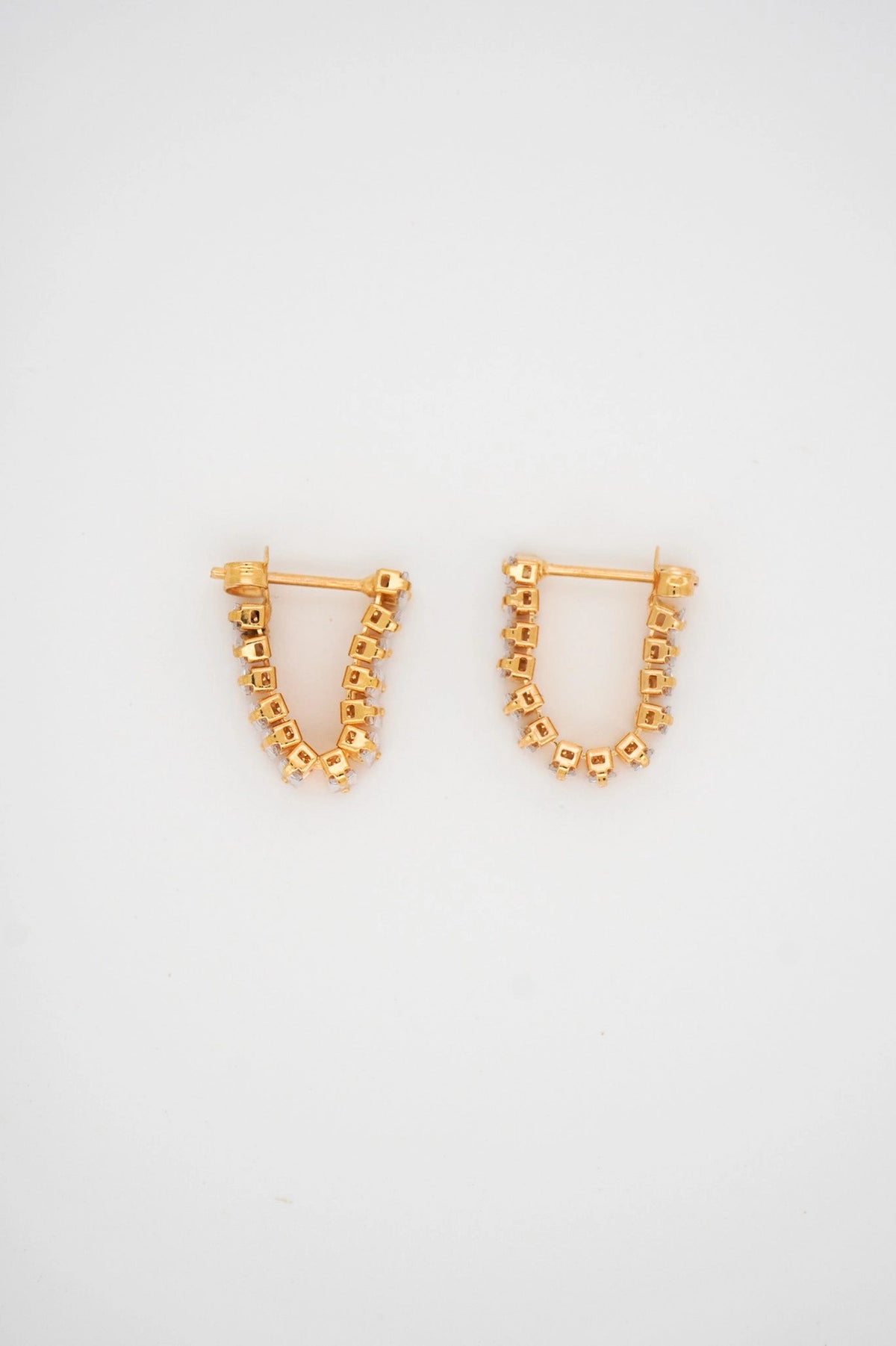 Paulina Otero - Clear Zirconia Baguette Ear Jackets