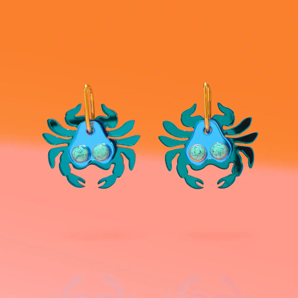 Tribe & Temple WP - Crab Earrings