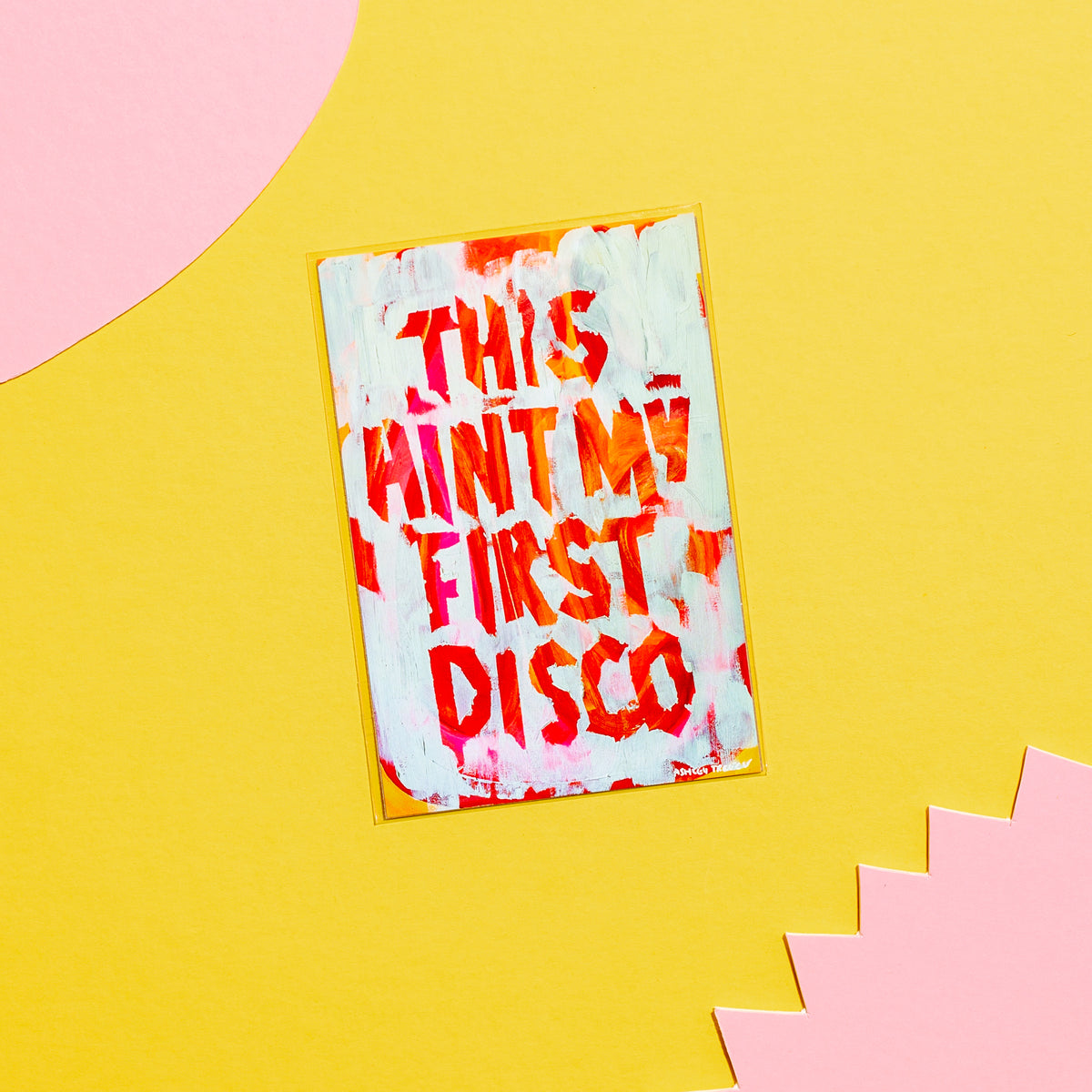 Ashley Treece - First Disco Print