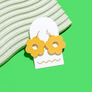 Squiggle Cutters -  * Acrylic Daisy Earrings