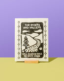 Mook - The Rivers and Valleys- Risograph Print