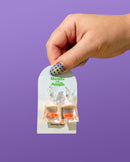 Heads or Snails - Fish Bag Earrings
