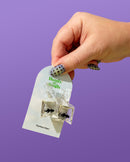 Heads or Snails - Fish Bag Earrings