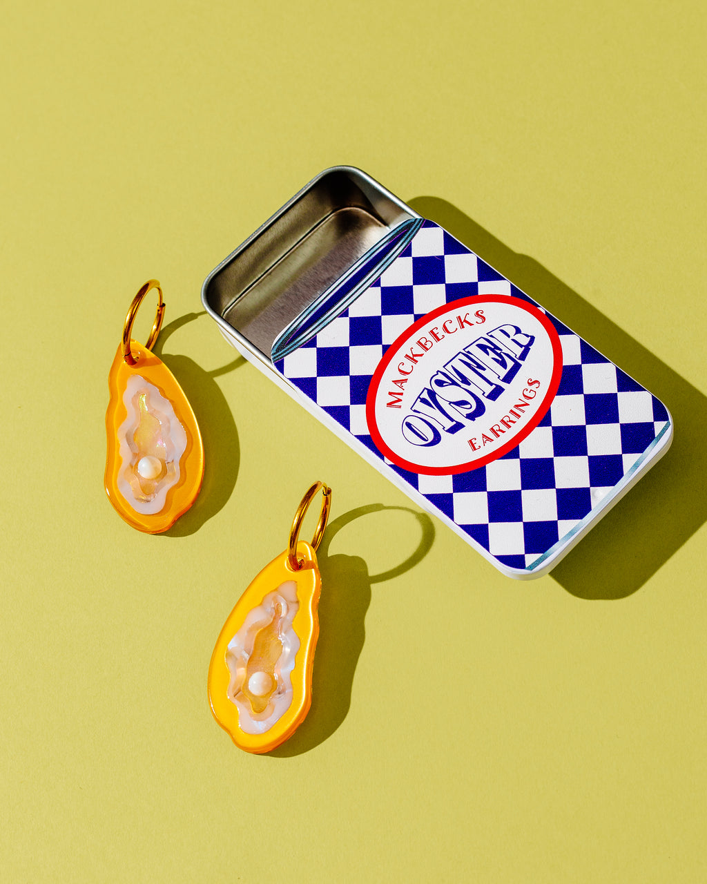 Mackbecks - Oyster Earrings