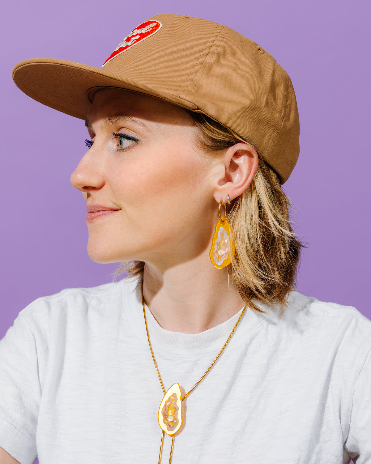 Mackbecks - Oyster Earrings