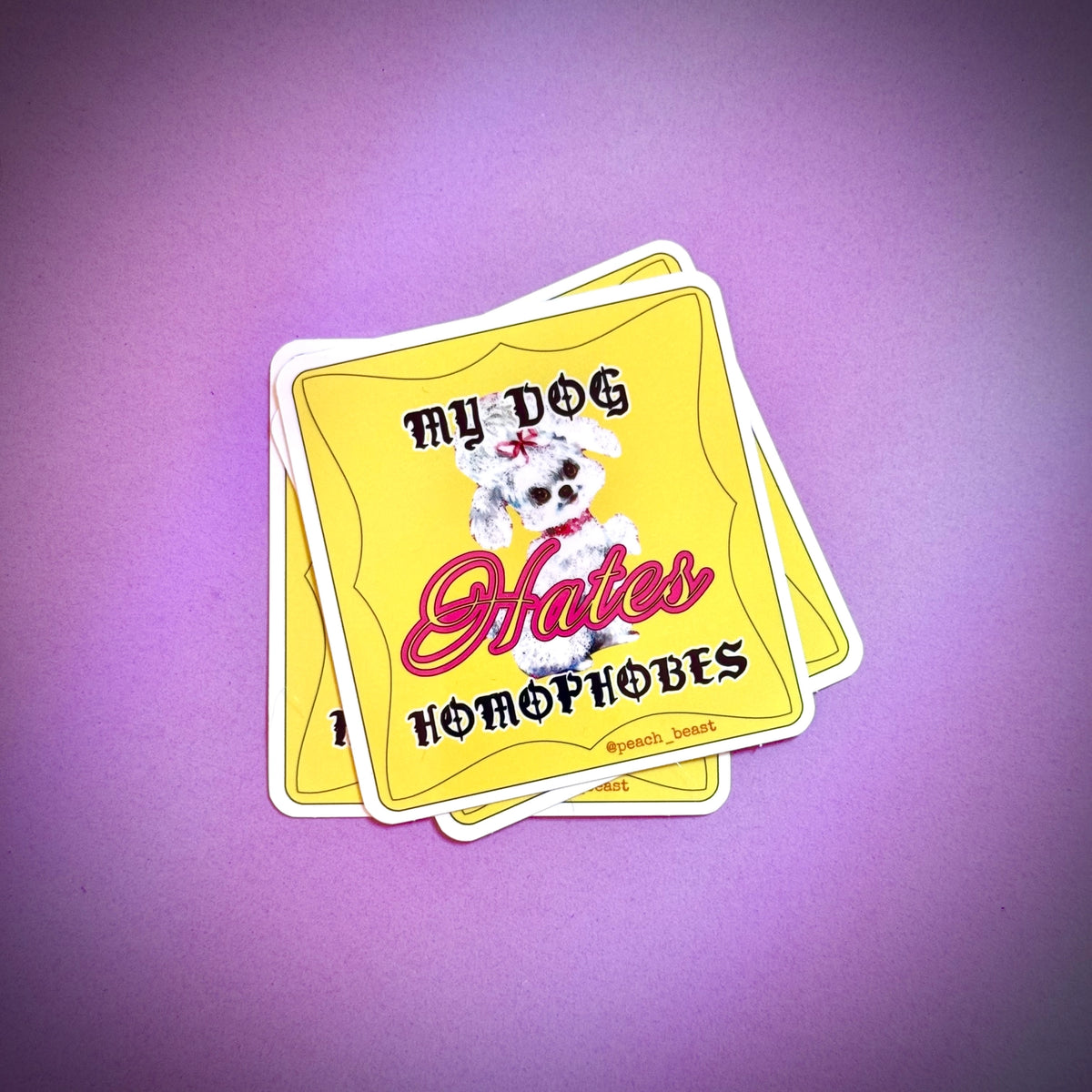 Peach Beast- Stickers